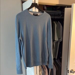 Men's Nordstrom Cashmere Blue Sweater